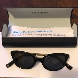 Warby Parker “Wednesday” cat eye Sunglasses